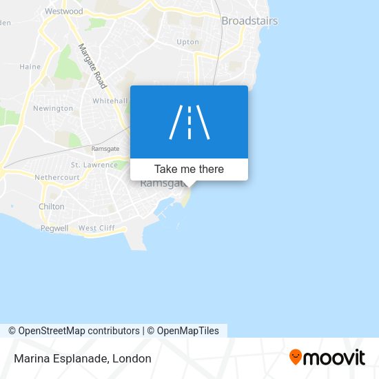Marina Esplanade map
