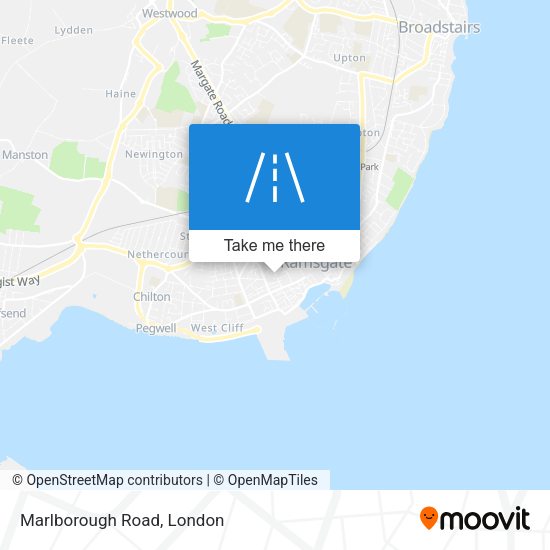 Marlborough Road map