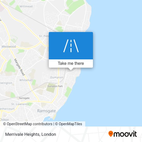 Merrivale Heights map