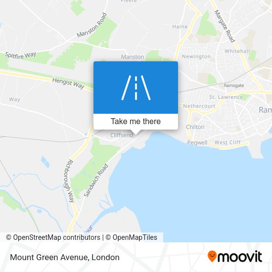 Mount Green Avenue map