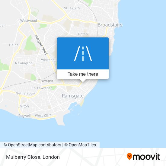 Mulberry Close map