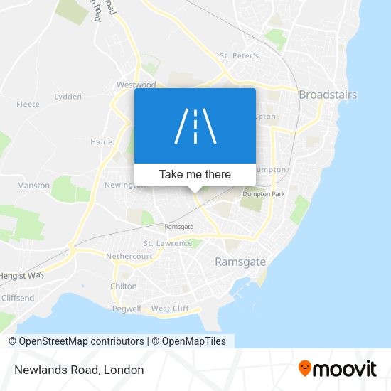 Newlands Road map