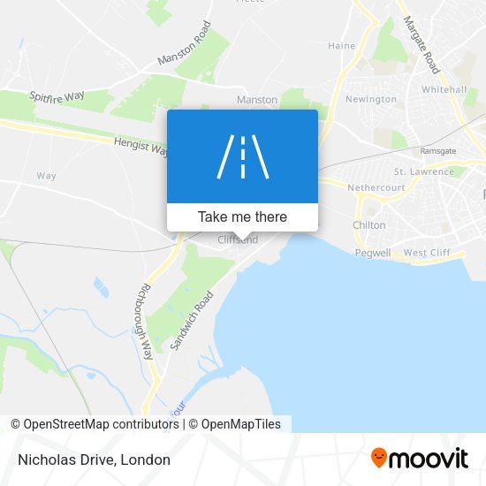 Nicholas Drive map