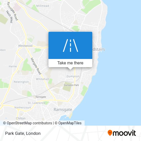 Park Gate map
