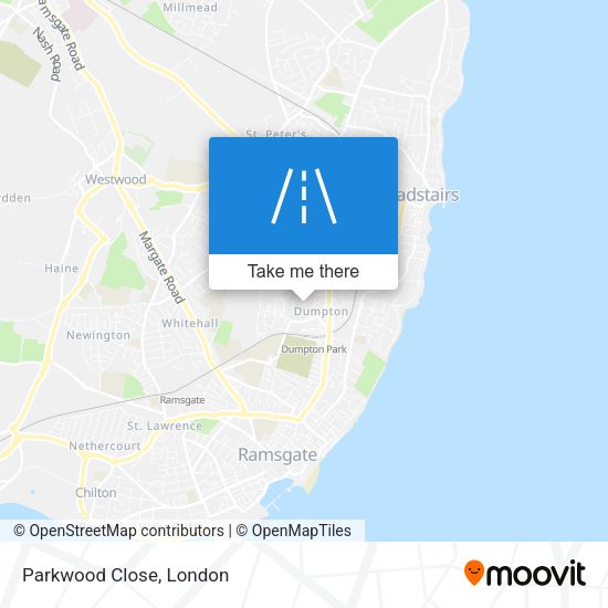 Parkwood Close map