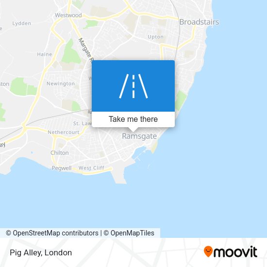 Pig Alley map