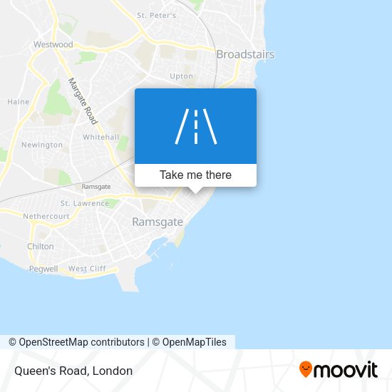 Queen's Road map