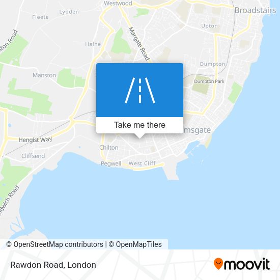 Rawdon Road map