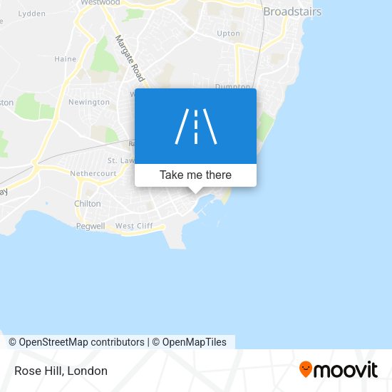 Rose Hill map