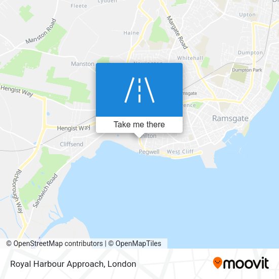 Royal Harbour Approach map