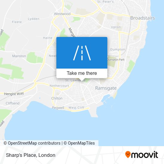 Sharp's Place map
