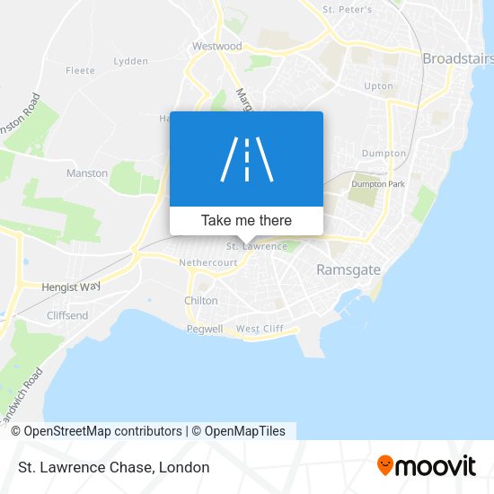 St. Lawrence Chase map