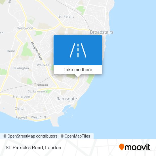 St. Patrick's Road map