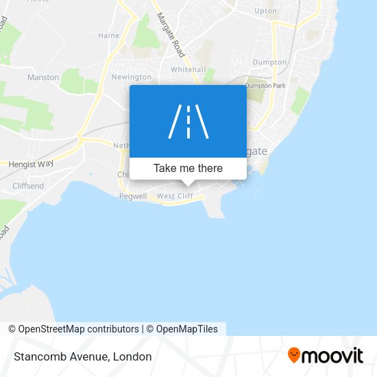 Stancomb Avenue map
