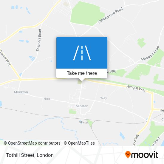 Tothill Street map