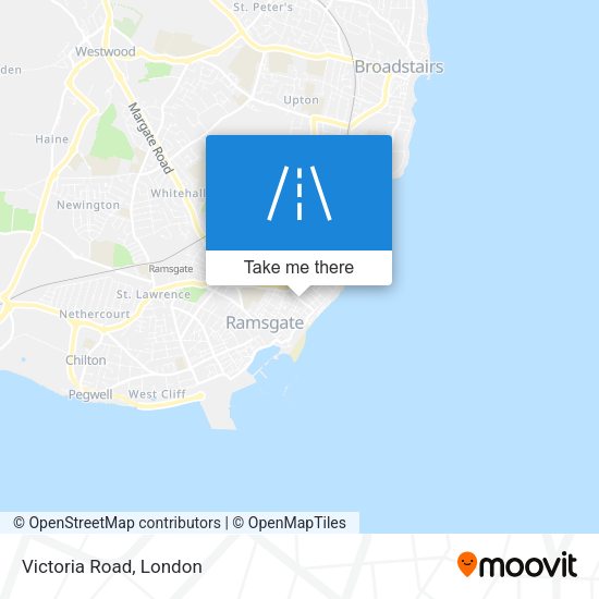 Victoria Road map