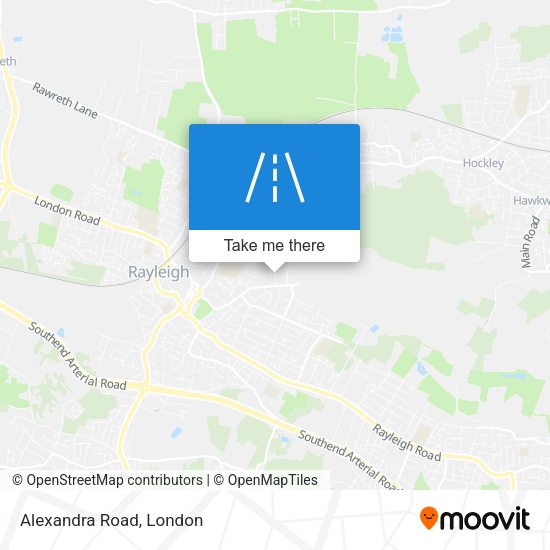 Alexandra Road map