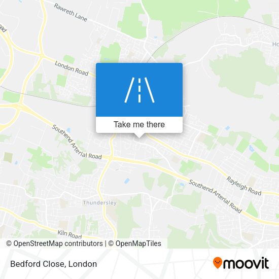 Bedford Close map