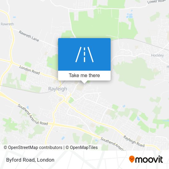 Byford Road map