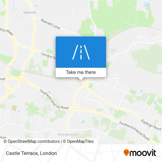 Castle Terrace map