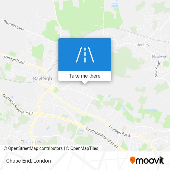 Chase End map