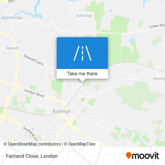 Fairland Close map