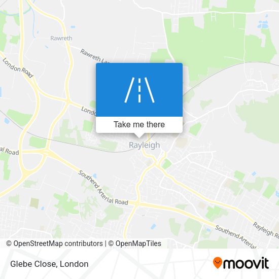 Glebe Close map
