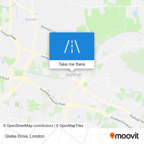 Glebe Drive map