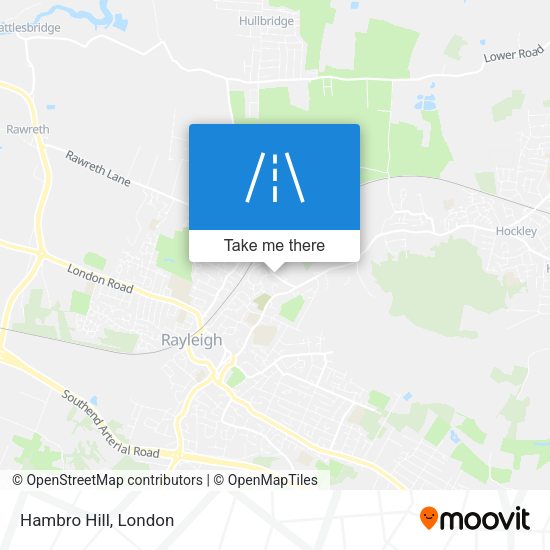 Hambro Hill map