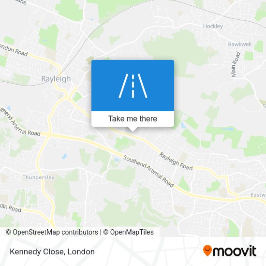 Kennedy Close map