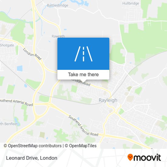 Leonard Drive map