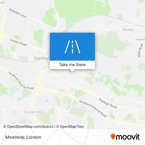 Meadway map
