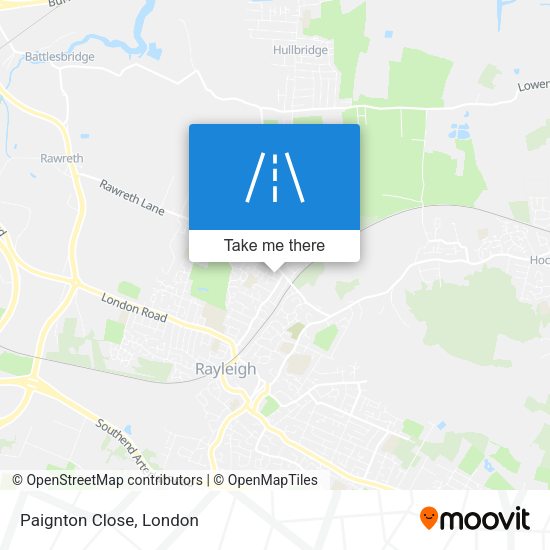 Paignton Close map