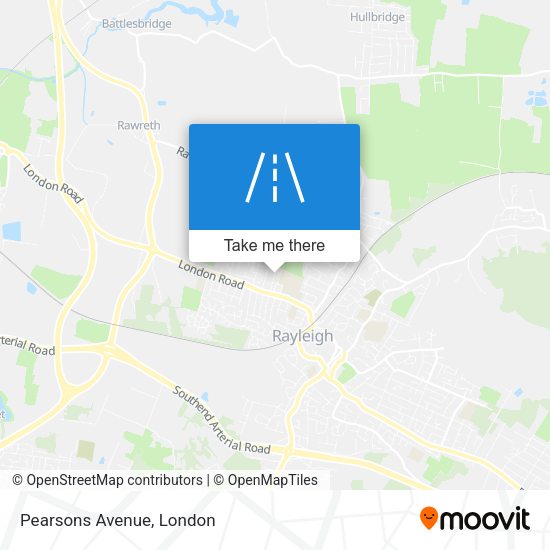 Pearsons Avenue map
