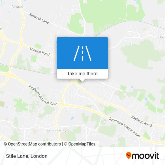 Stile Lane map