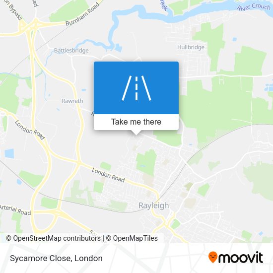 Sycamore Close map