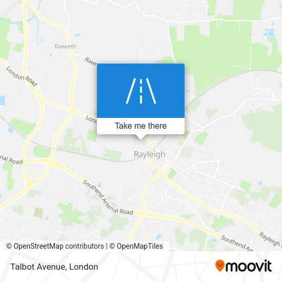 Talbot Avenue map
