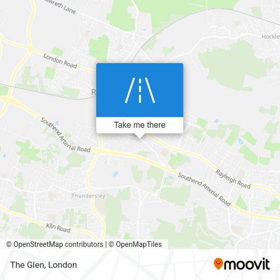 The Glen map