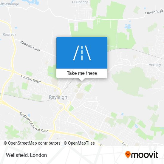 Wellsfield map