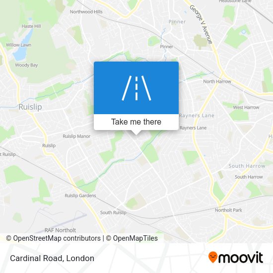 Cardinal Road map