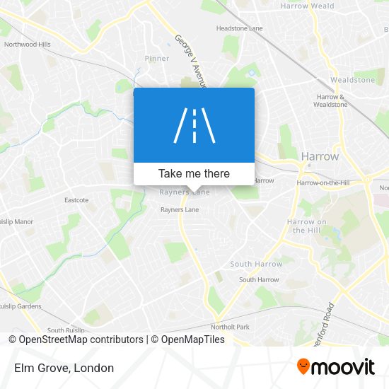 Elm Grove map