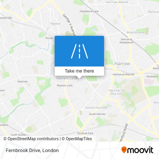 Fernbrook Drive map