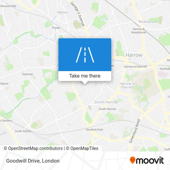 Goodwill Drive map