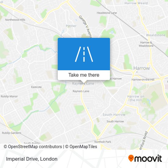 Imperial Drive map