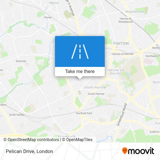 Pelican Drive map