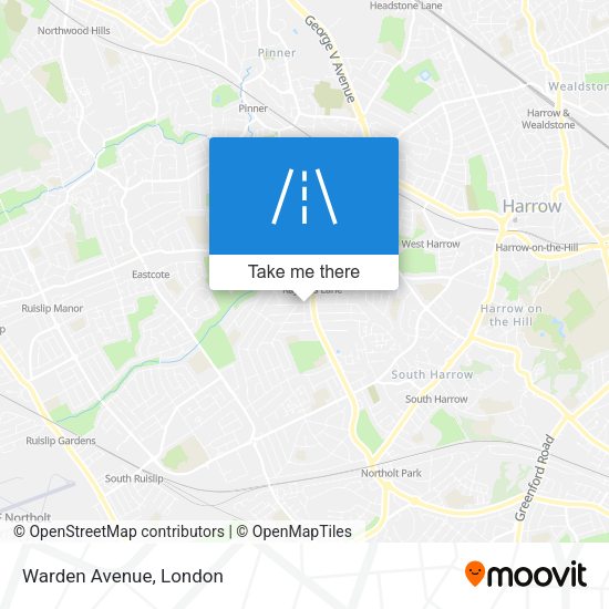 Warden Avenue map