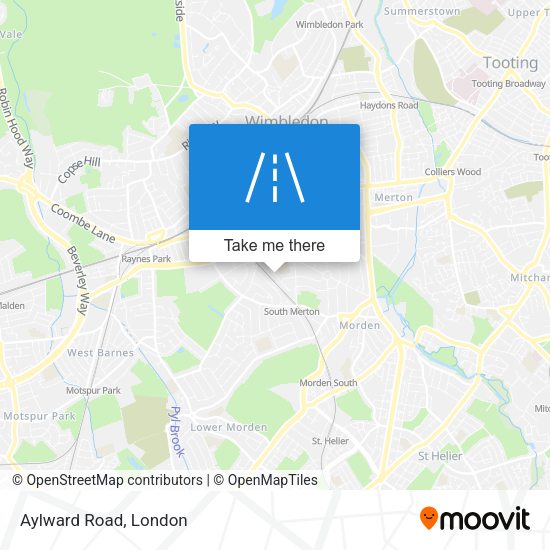 Aylward Road map