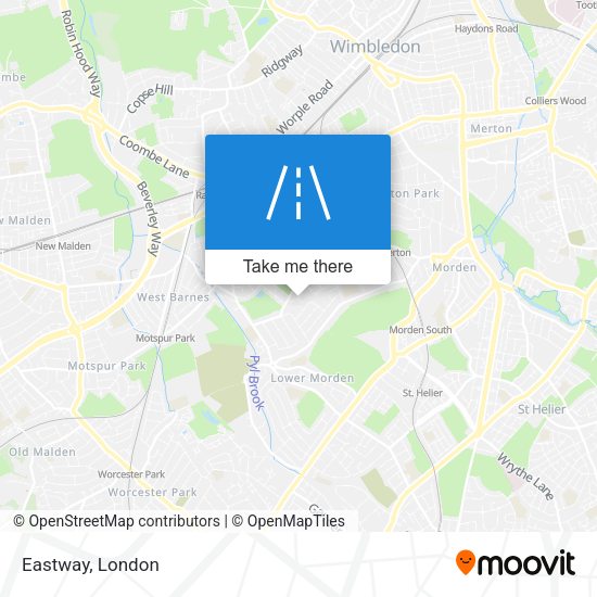 Eastway map