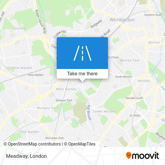 Meadway map
