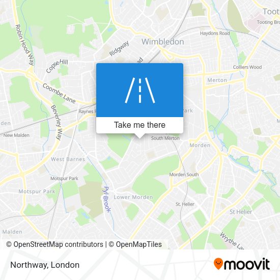 Northway map